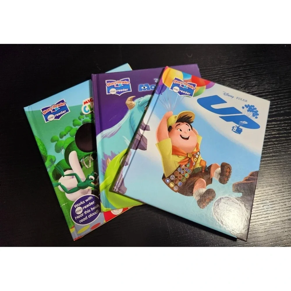 Lot of 3 Disney me reader Books UP Monsters Inc Mickey‎ Clubhouse Story Reader